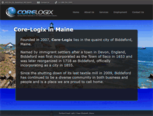 Tablet Screenshot of core-logix.com